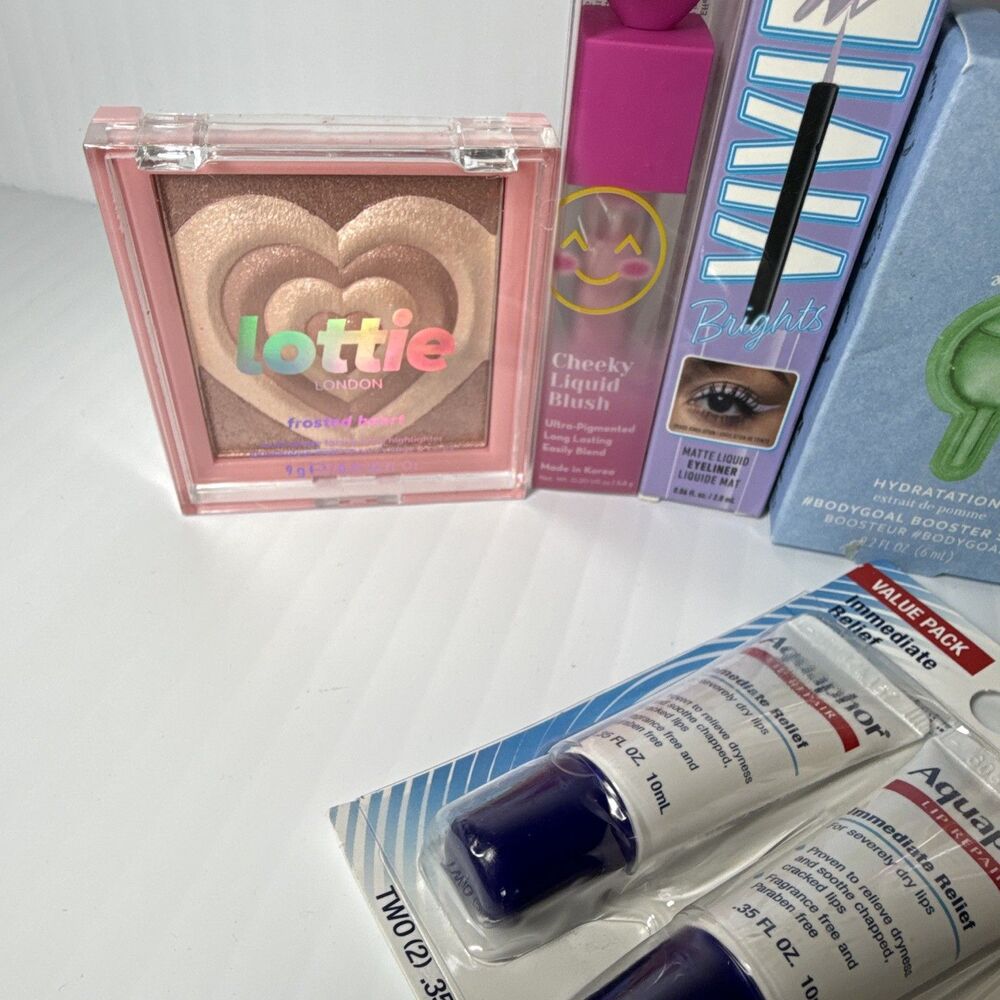Dove Whole Body Deo Raspberry & Rose + Aquaphor Lip Repair 2-Pack 7pcBeauty Lot - Picture 2 of 16